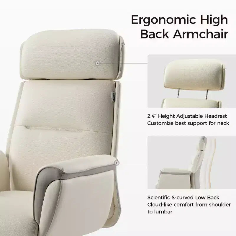 Microfiber Leather Executive Office Chair