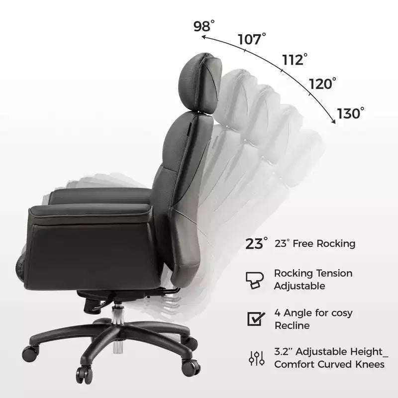 Microfiber Leather Executive Office Chair
