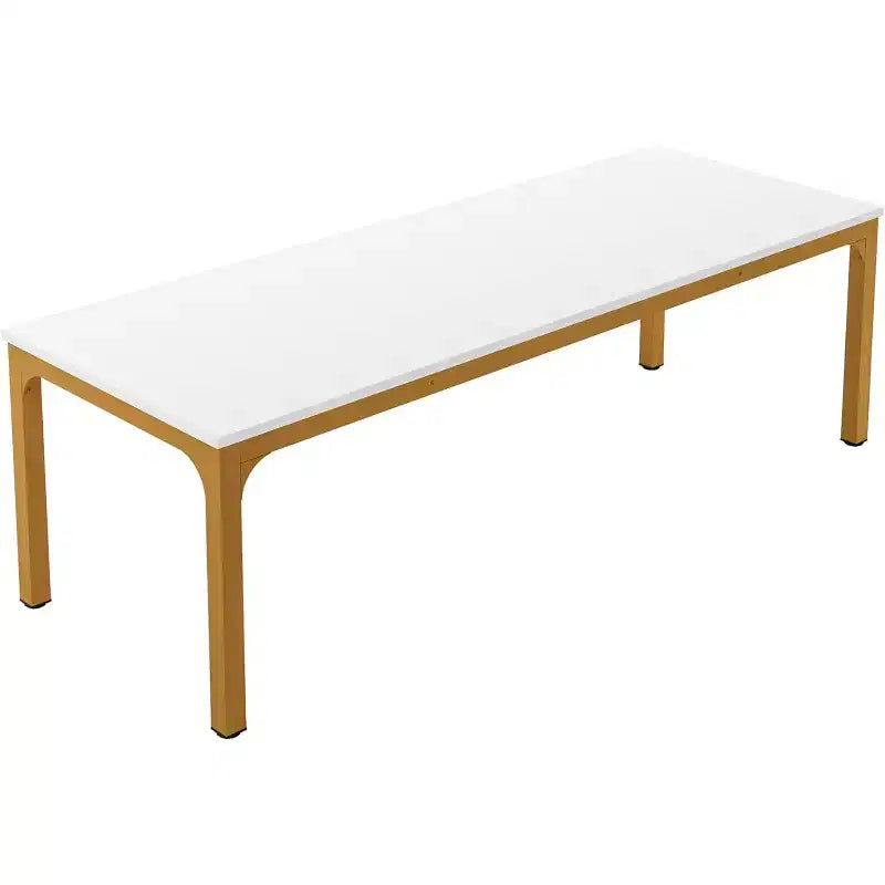 Scrivania per computer extra lunga da 78.7 Inches, scrivania doppia per 2 persone e postazione di lavoro per ufficio domestico