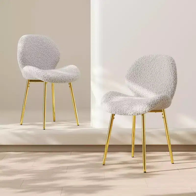 TUYOHW 2/4 PCS Alligator Skin Kitchen Chairs with Crystal Buckle,PVC Leather Dining Chairs with Electroplated Bow Legs,400 lbs Capacity