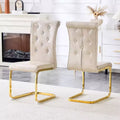 2PCS Alligator Skin Kitchen Chairs with Crystal Buckle,PVC Leather Dining Chairs with Electroplated Bow Legs,400 lbs Capacity