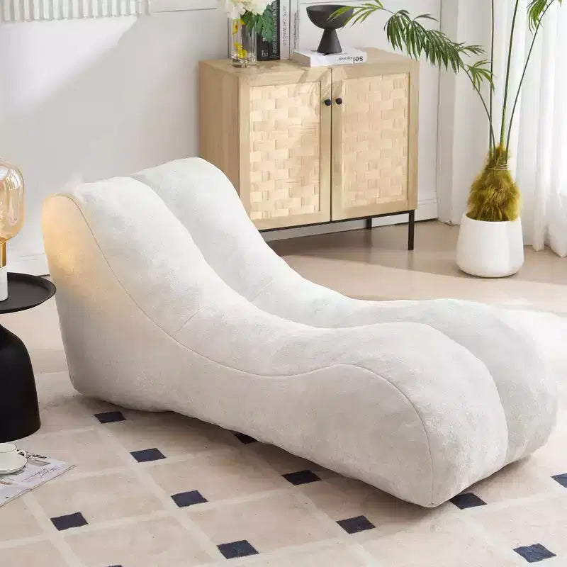 Creative bean bag sofa chair for adults filled with high-quality sponge that is plump and elastic fitting the curves of the human body