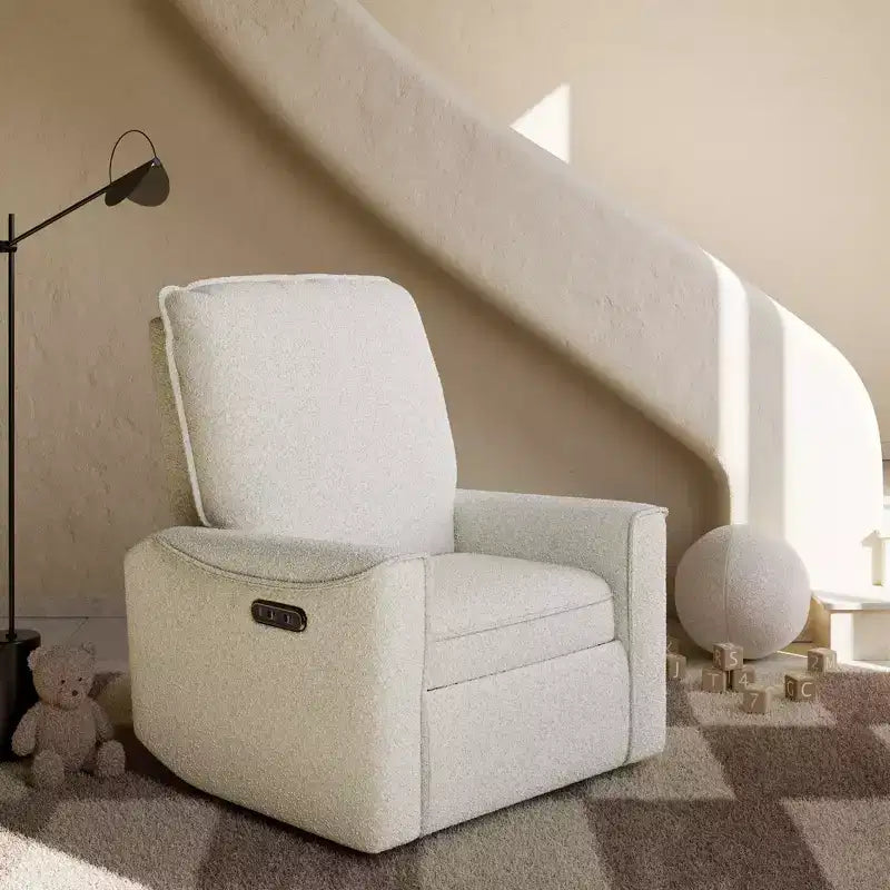 Deluxe Power Recliner Swivel Glider with Dual USB Charging