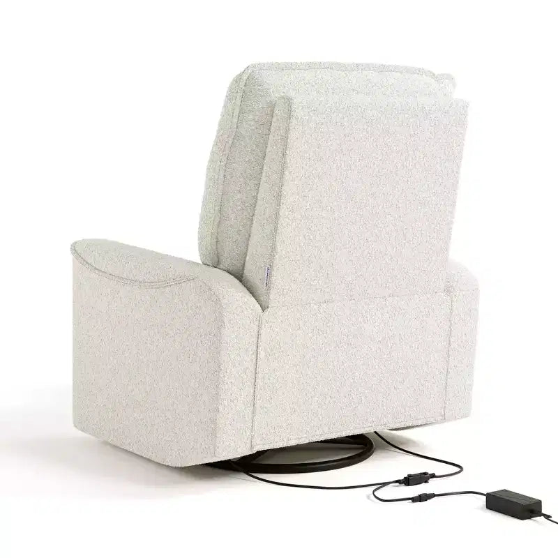 Deluxe Power Recliner Swivel Glider with Dual USB Charging